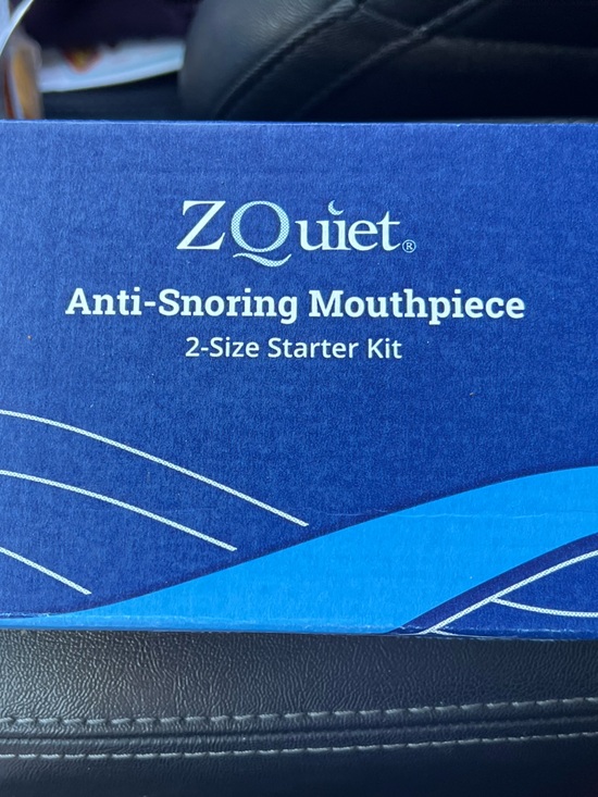 ZQuiet Other - ZQuiet Anti-Snoring Mouthpiece 2-Size Starter Pack - NEW